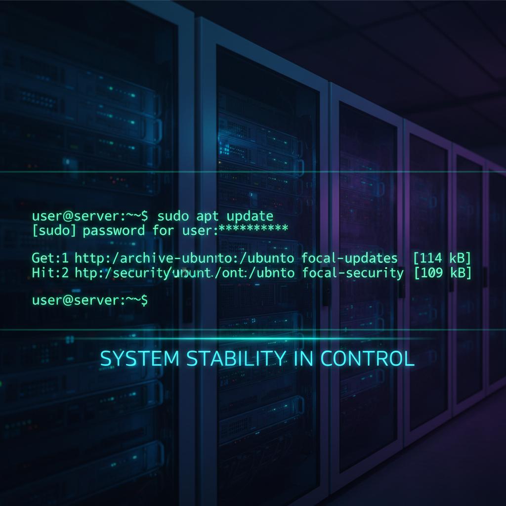 Ilustração técnica representando tecnologia relacionado a Linux: Guia Essencial para Servidores e Automação