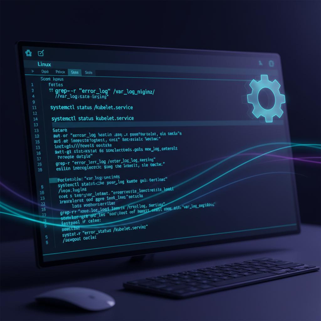 Ilustração técnica representando tecnologia relacionado a Linux: Guia Completo de Administração para Servido incluindo Adm...