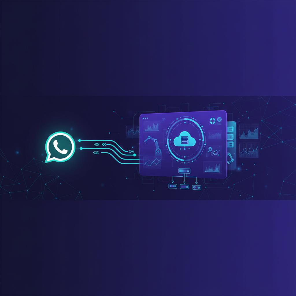 Ilustração técnica representando tecnologia relacionado a Evolution API: Guia Completo e Prático de Implemen incluindo Wha...