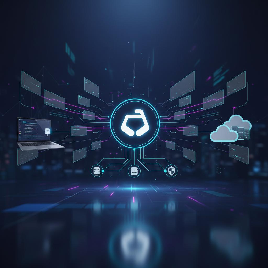 Ilustração técnica representando tecnologia relacionado a Docker: Otimize Seu Deploy com Containers