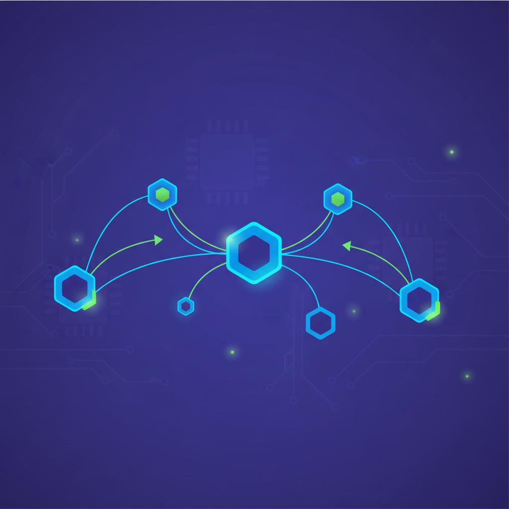 Ilustração técnica representando tecnologia relacionado a N8N: Domine a Automação Low-Code e Integre Sistema