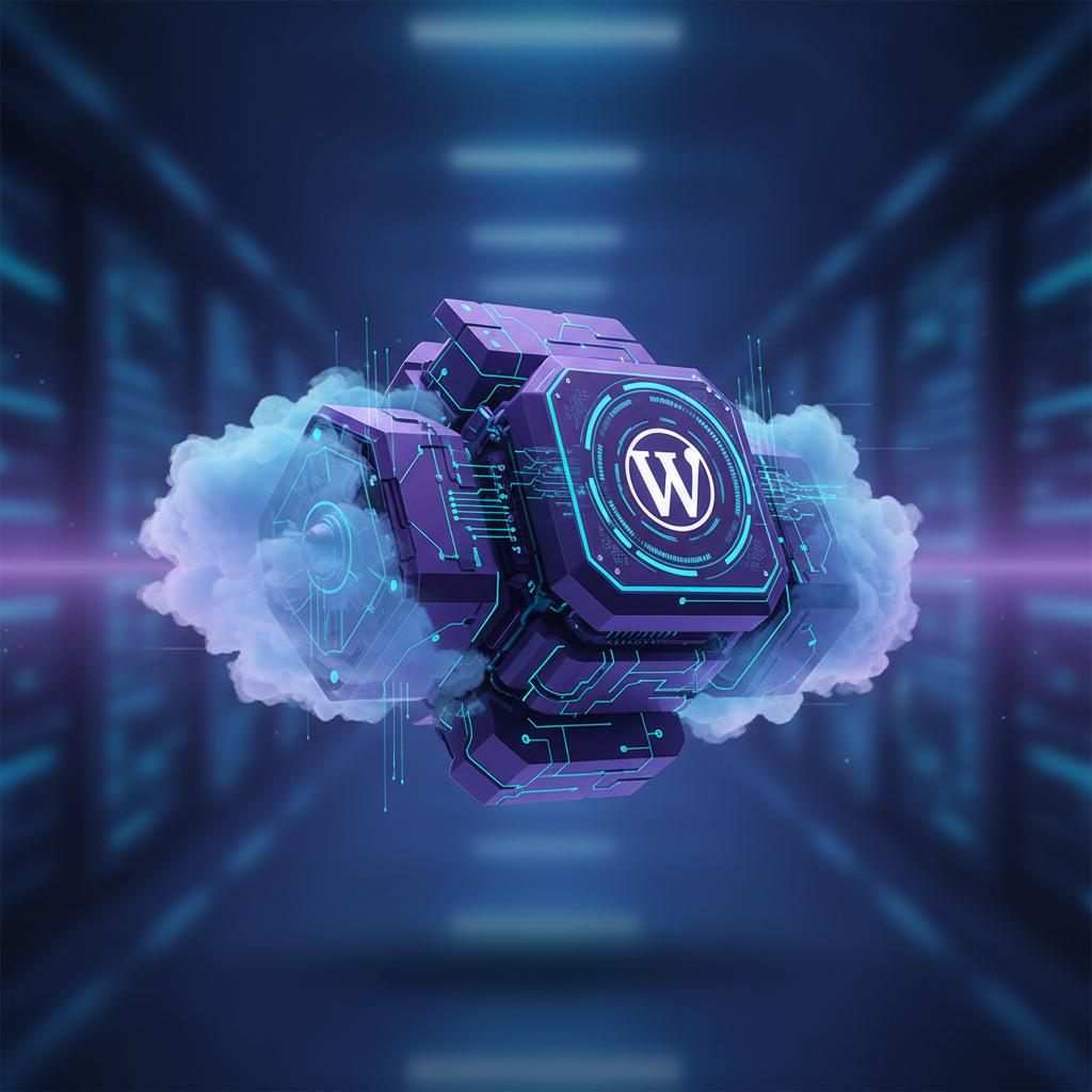 Ilustração técnica representando tecnologia relacionado a WordPress: Guia Completo para Sites de Alta Perfor incluindo CMS