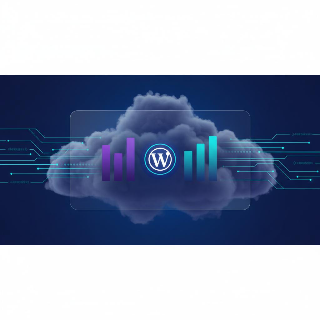 Ilustração técnica representando tecnologia relacionado a WordPress: Guia Completo de Infraestrutura e Perfo incluindo VPS