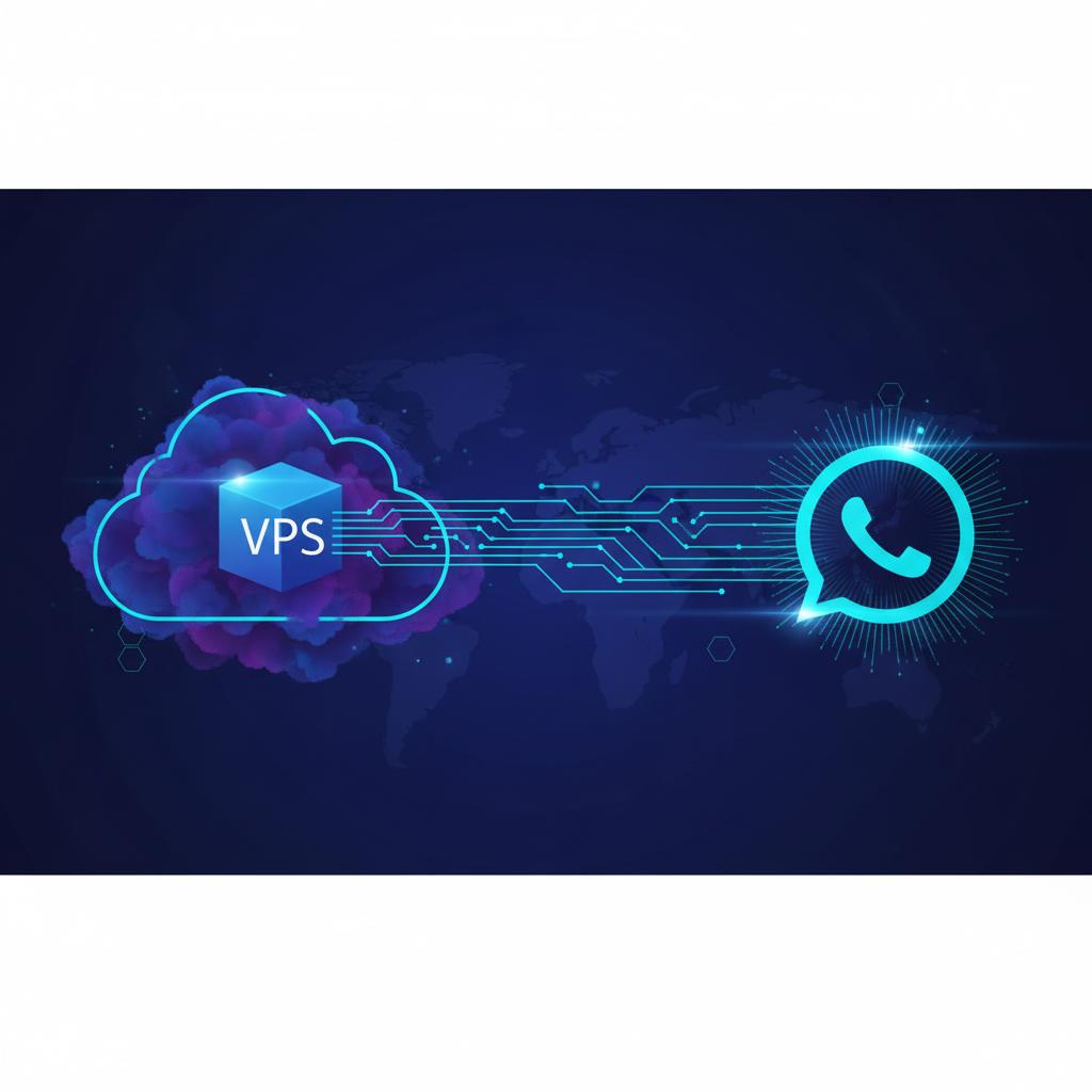 Ilustração técnica representando tecnologia relacionado a Guia Definitivo: Evolution API para WhatsApp Busin incluindo Wha...