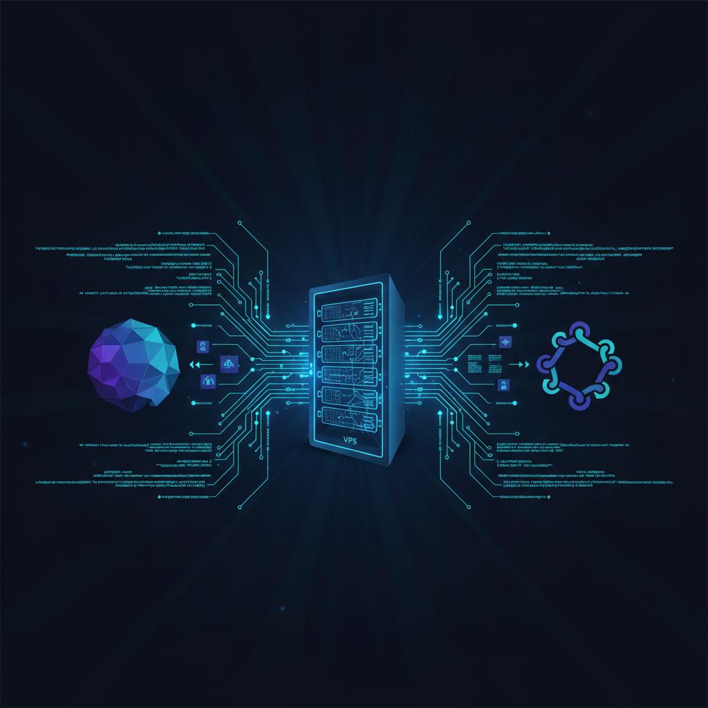 Ilustração técnica representando tecnologia relacionado a Desvendando LLMs: Da OpenAI ao LangChain e Automaç