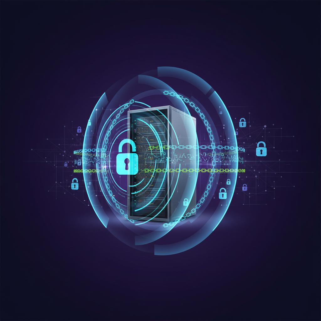 Ilustração técnica representando tecnologia relacionado a Guia Completo de Segurança Web: Proteja Seu VPS co incluindo Fir...