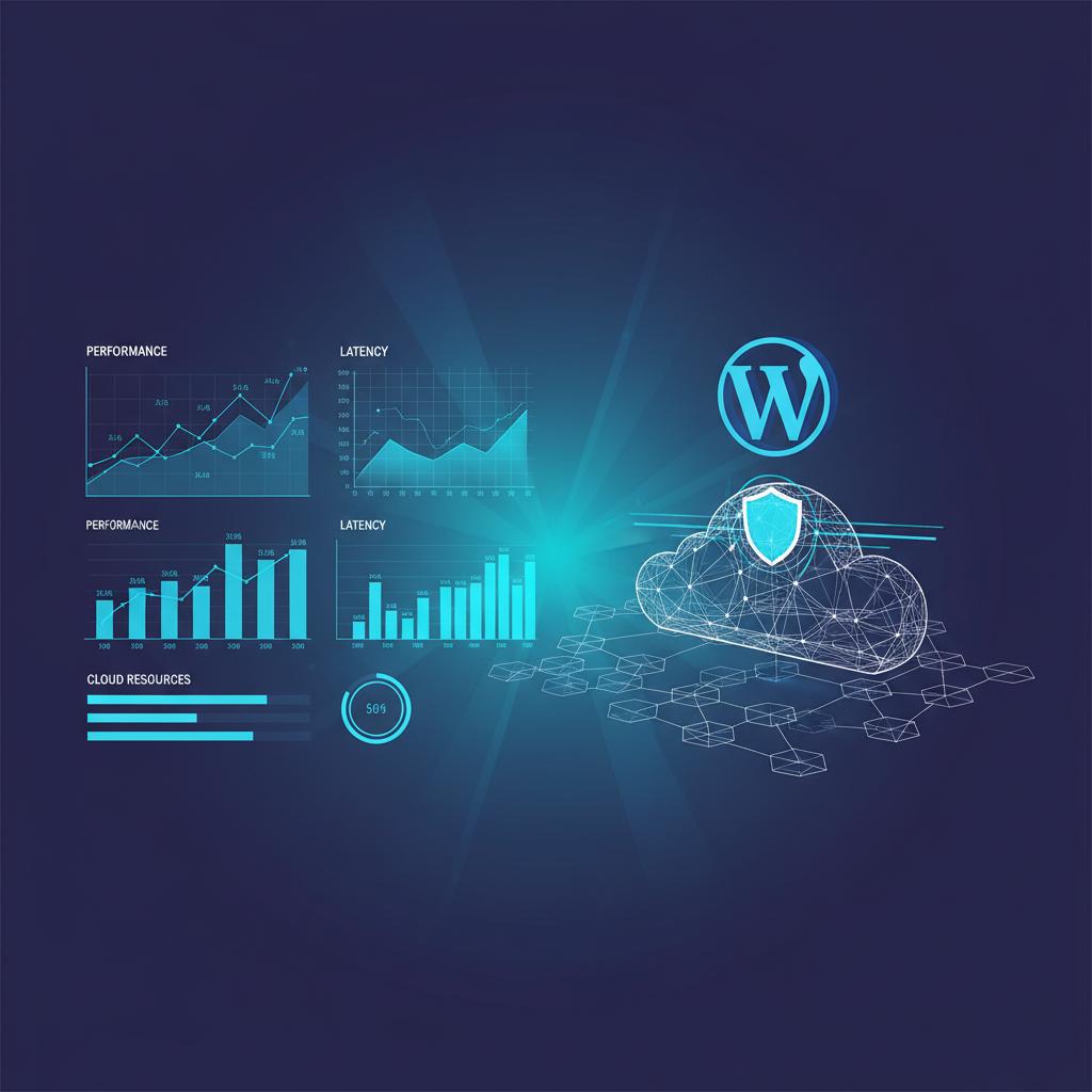 Ilustração técnica representando tecnologia relacionado a WordPress: Guia Completo para Website e Blog de Su incluindo CMS