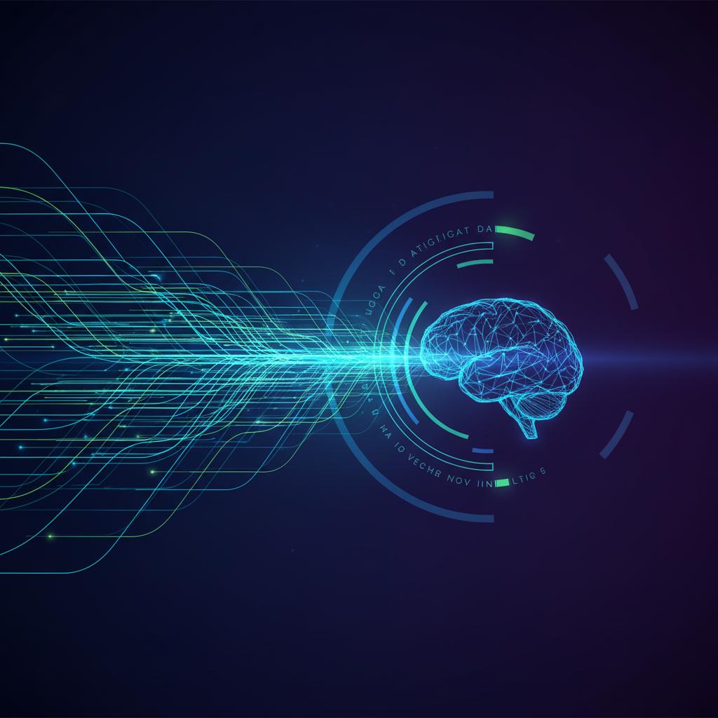 Ilustração técnica representando tecnologia relacionado a Vector Databases: O Segredo da Busca Semântica em  incluindo RAG