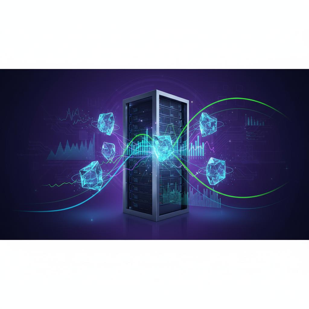 Ilustração técnica representando tecnologia relacionado a O que é VPS? Guia Completo e Escolha Estratégica incluindo Servi...