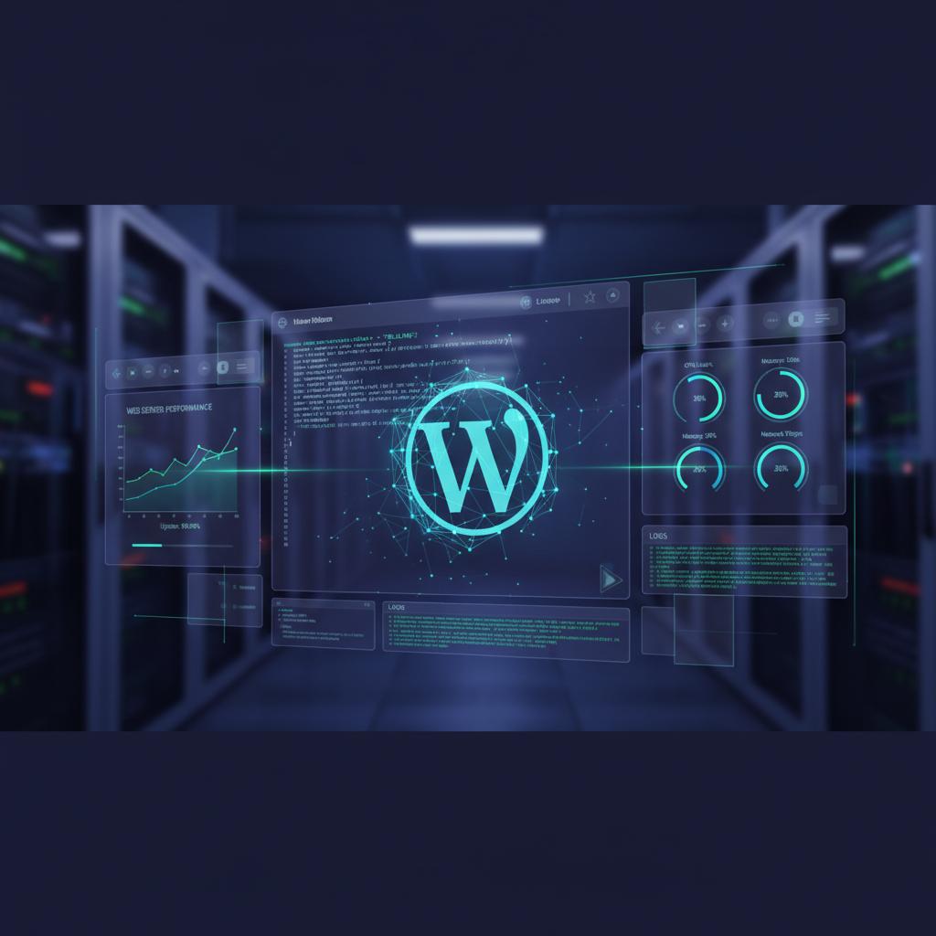 Ilustração técnica representando tecnologia relacionado a Dominando o WordPress: Guia Completo de Infraestru incluindo VPS