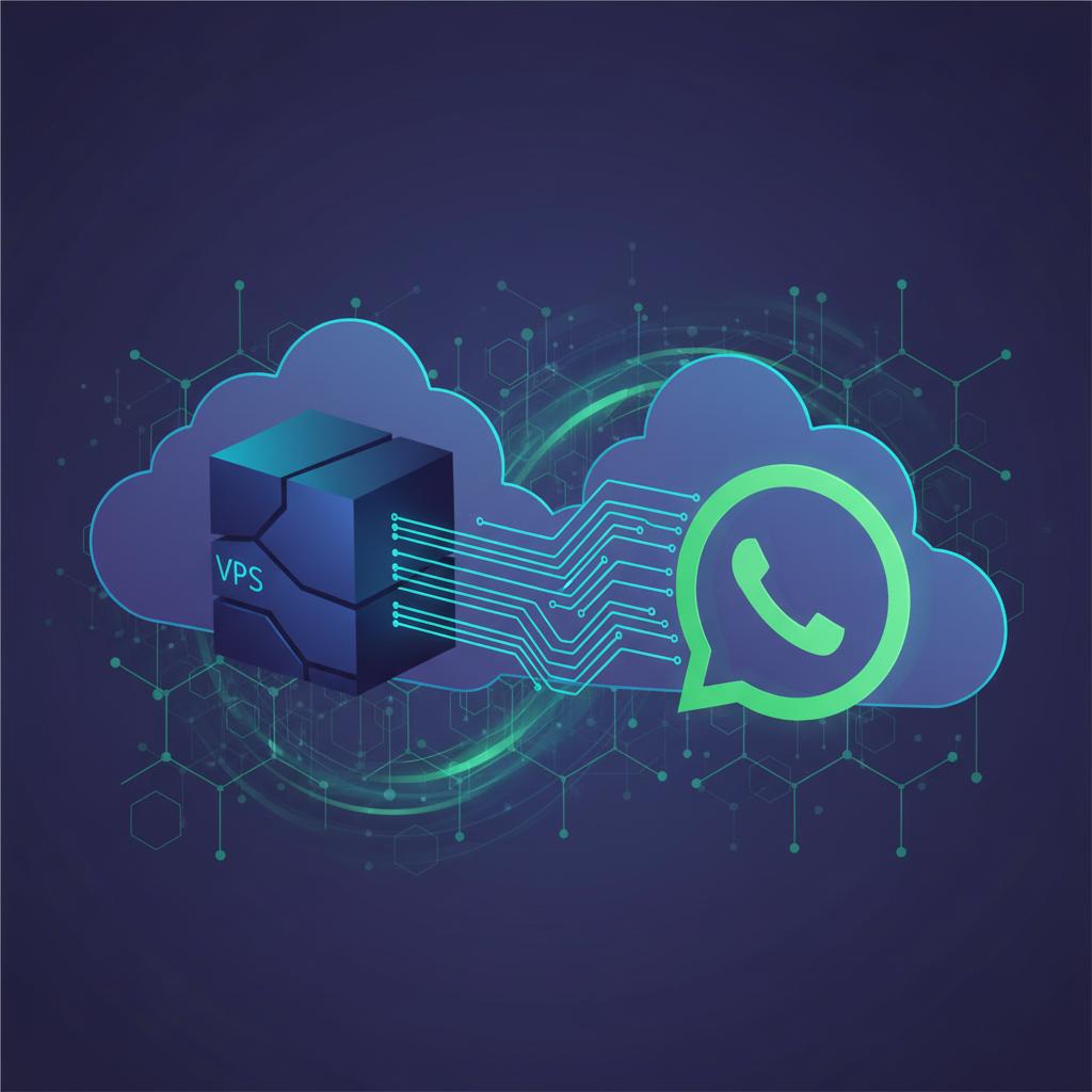 Ilustração técnica representando tecnologia relacionado a Evolution API: Guia Completo para WhatsApp Automat incluindo Wha...