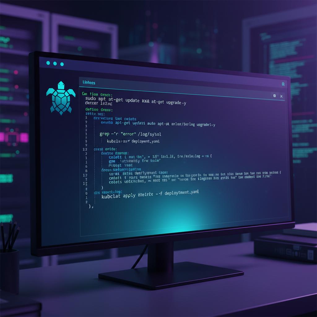 Ilustração técnica representando tecnologia relacionado a Dominando Linux: Guia Essencial para Servidores e  incluindo Ubuntu