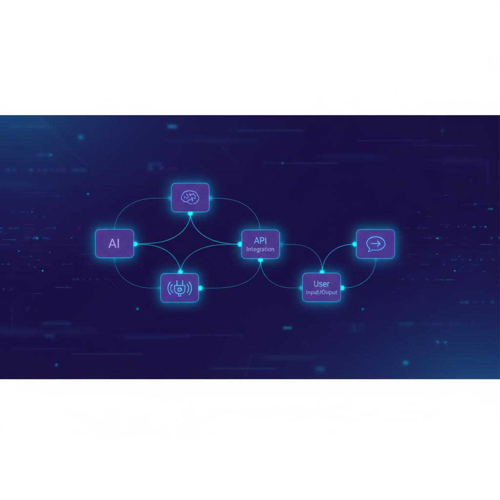 Ilustração técnica representando tecnologia relacionado a Typebot: Guia Completo para Criação de Chatbots In
