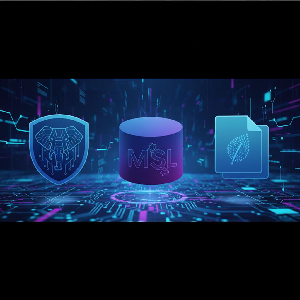 Ilustração técnica representando tecnologia relacionado a Guia Essencial de Bancos de Dados: PostgreSQL, MyS