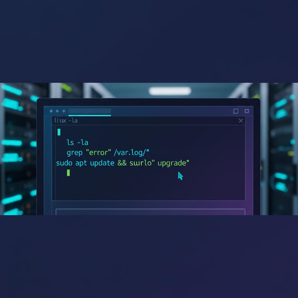 Ilustração técnica representando tecnologia relacionado a Dominando Linux: O Guia Essencial para Servidores  incluindo Ubuntu