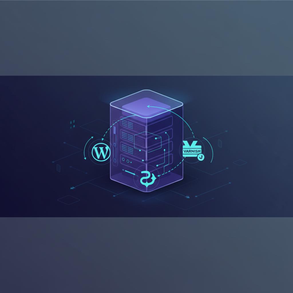 Ilustração técnica representando tecnologia relacionado a WordPress Dominando o Web: Guia Completo de Infrae incluindo VPS