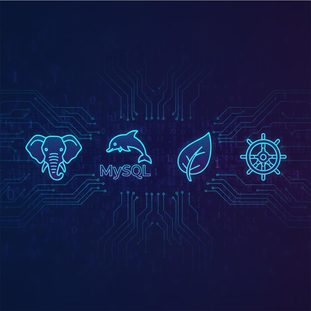 Ilustração técnica representando tecnologia relacionado a Guia Completo: Escolhendo o Banco de Dados Ideal p incluindo Pos...