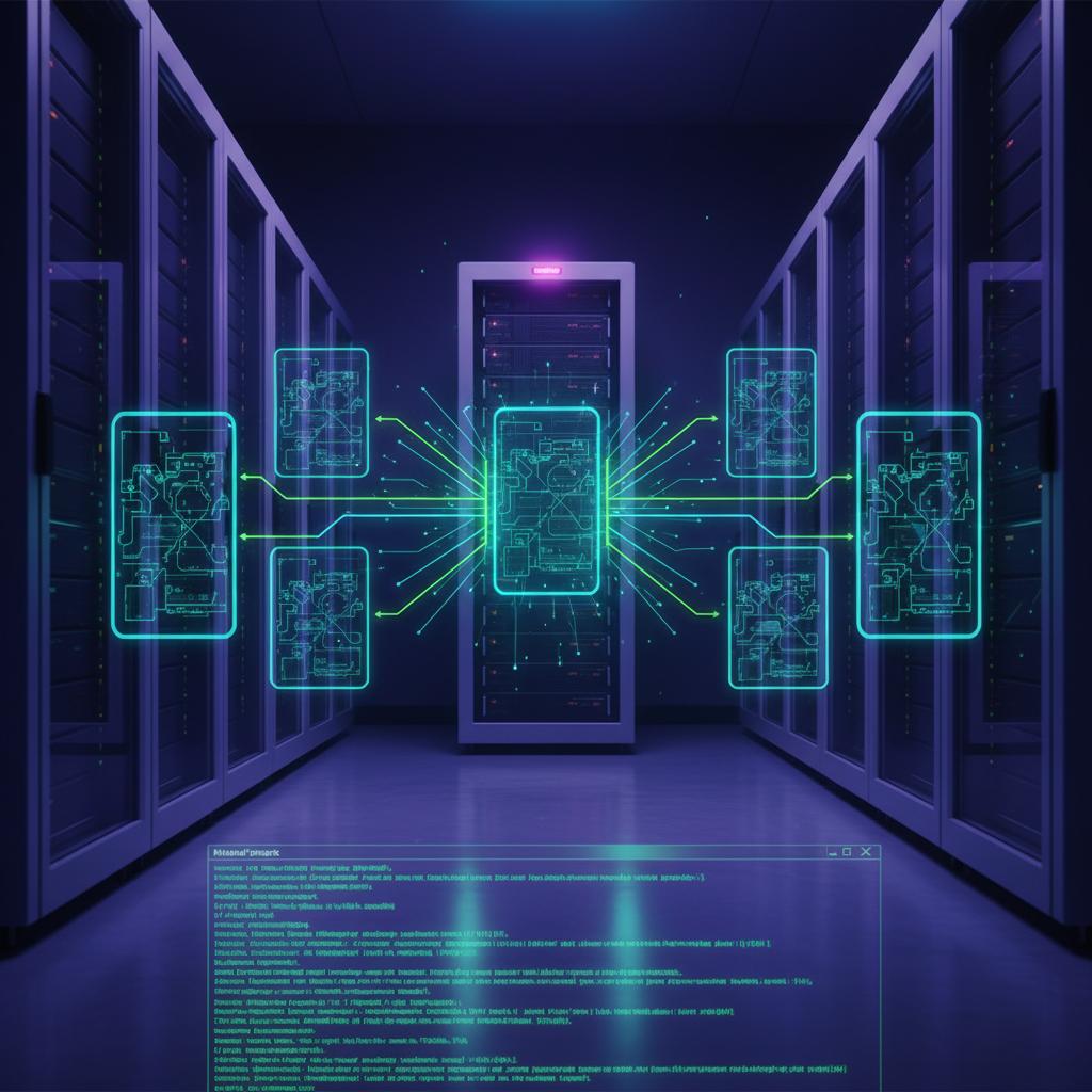 Ilustração técnica representando tecnologia relacionado a VPS: O Guia Definitivo para Servidor Virtual