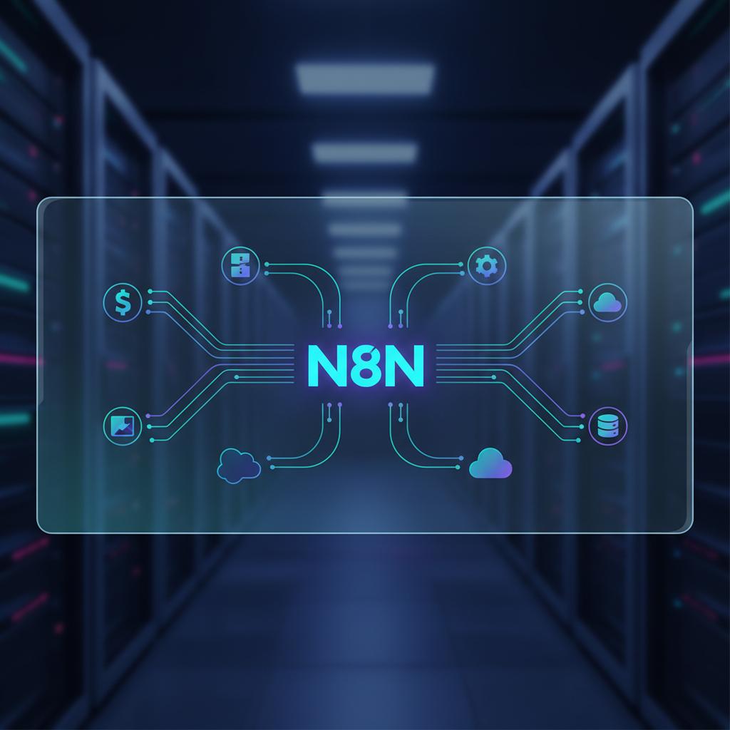 Ilustração técnica representando tecnologia relacionado a N8N: Guia Completo de Automação e Workflows com Ex