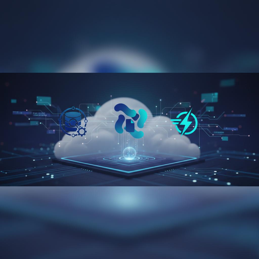 Ilustração técnica representando tecnologia relacionado a PostgreSQL vs MySQL vs MongoDB: Qual Banco Escolhe