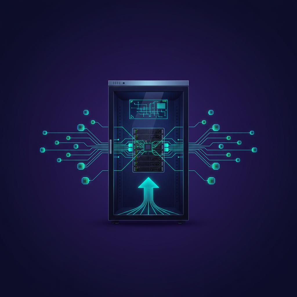 Ilustração técnica representando tecnologia relacionado a Guia Completo VPS: Entenda Servidor Virtual e Otim