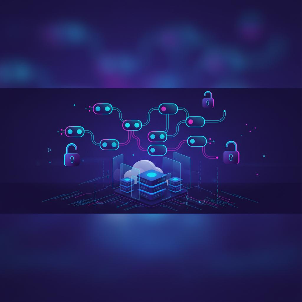 Ilustração técnica representando tecnologia relacionado a Domine o N8N: Automação Poderosa para Sua Infraest