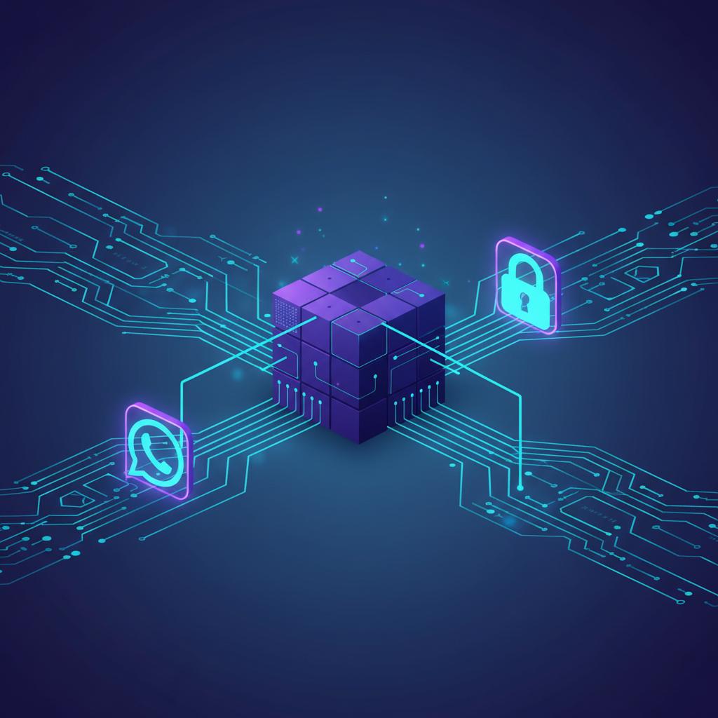 Ilustração técnica representando tecnologia relacionado a Evolution API: Guia Completo para Integração Whats incluindo Wha...