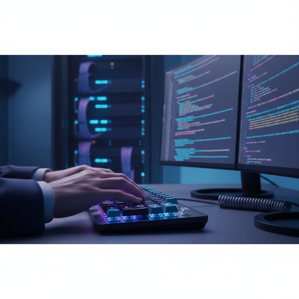 Ilustração técnica representando tecnologia relacionado a Dominando a Programação: Dicas Práticas de Python 