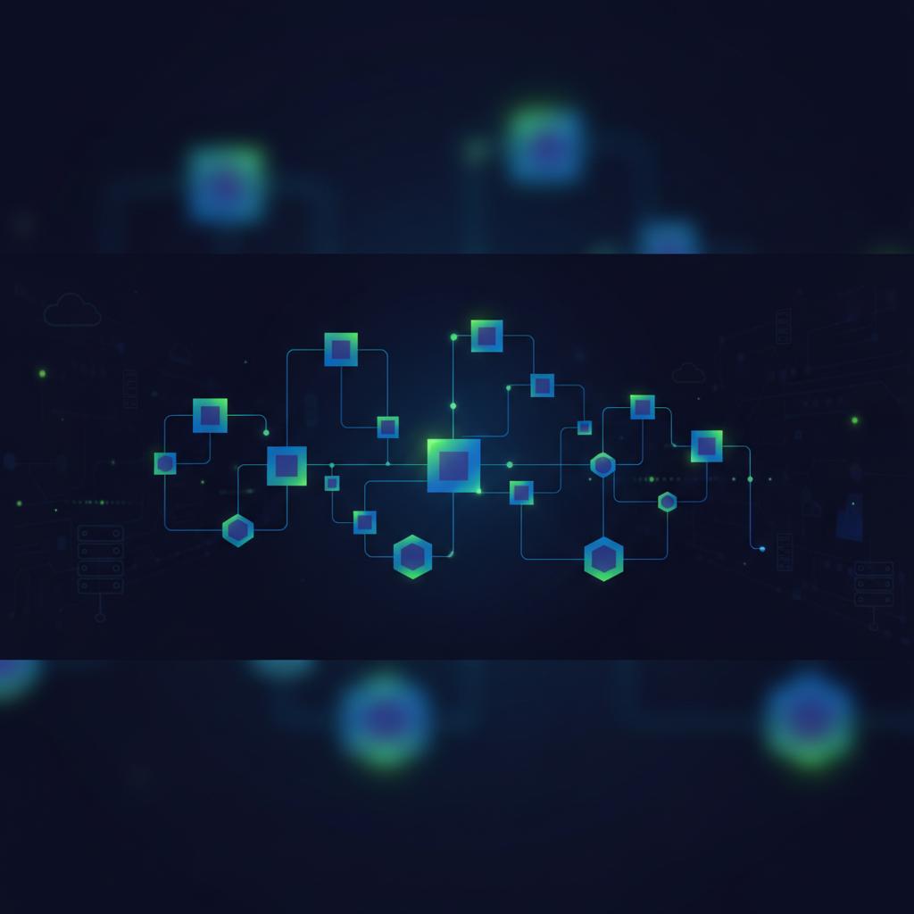 Ilustração técnica representando tecnologia relacionado a N8N: O Guia Completo para Automação Cloud