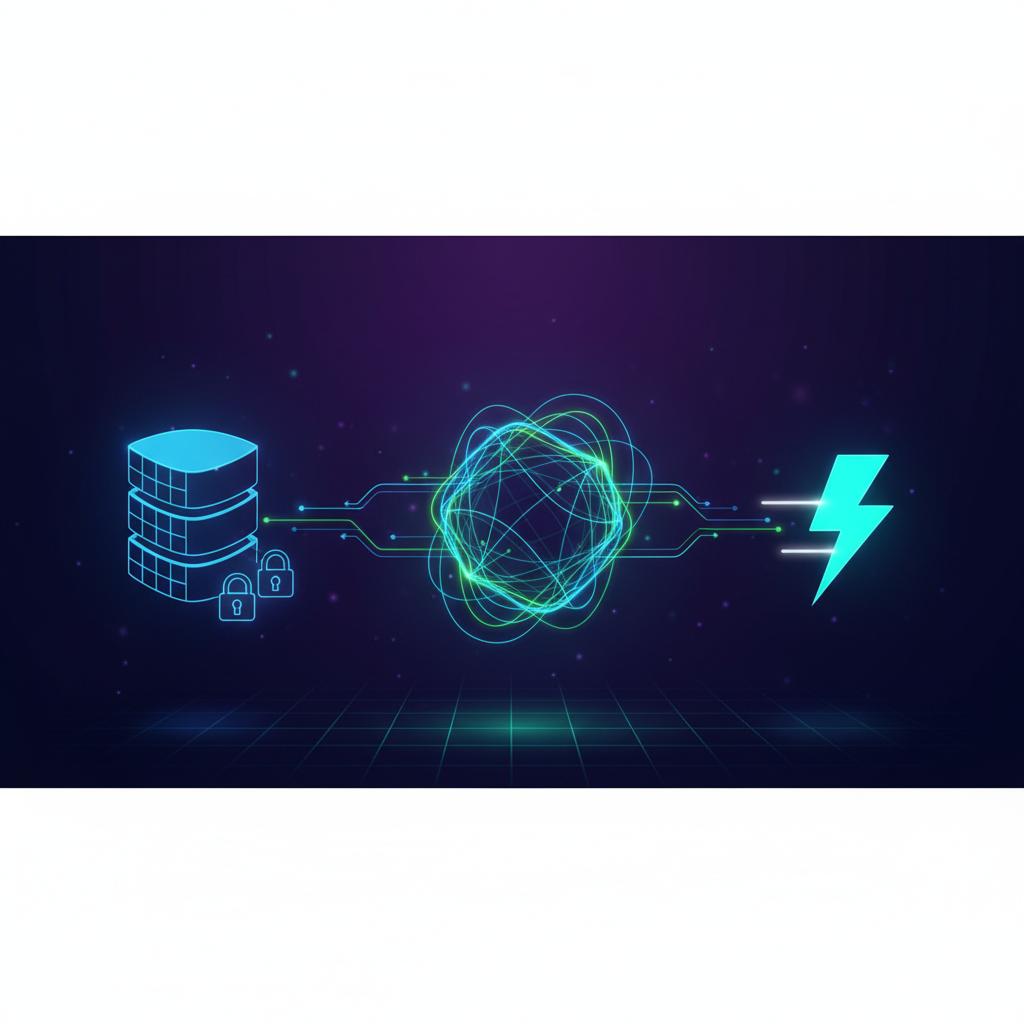 Ilustração técnica representando tecnologia relacionado a Escolhendo o Banco de Dados Certo: PostgreSQL vs.  incluindo MySQL