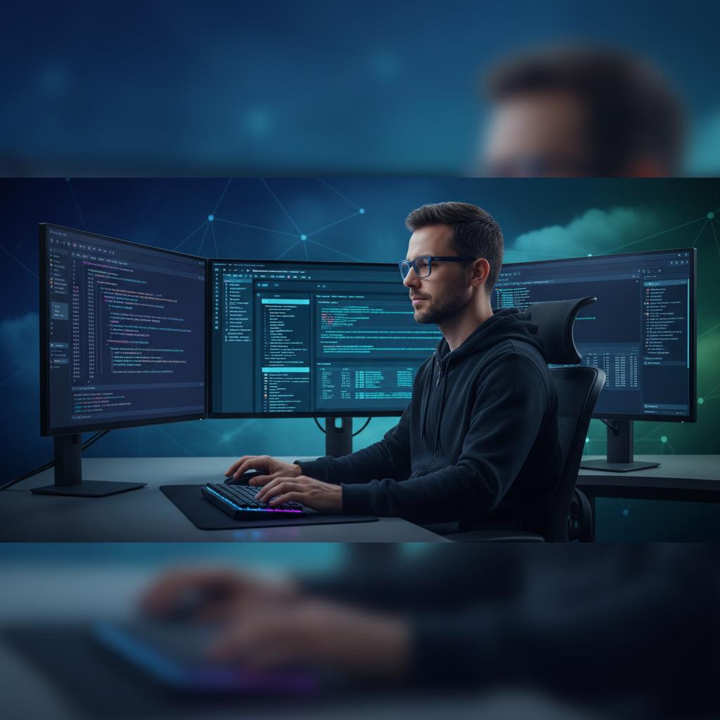 Ilustração técnica representando tecnologia relacionado a Dominando a Programação: Estratégias Práticas com 