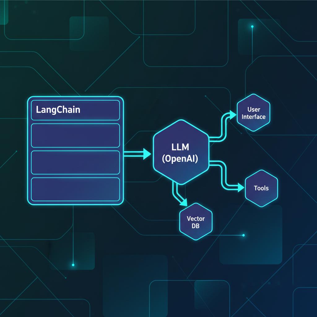 Ilustração técnica representando tecnologia relacionado a Dominando LLMs: Guia Prático de Implementação com 