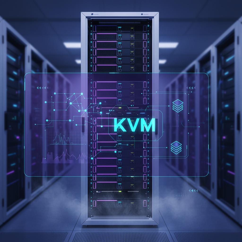 Ilustração técnica representando tecnologia relacionado a VPS: Guia Completo para Servidores Virtuais e Clou incluindo Ser...