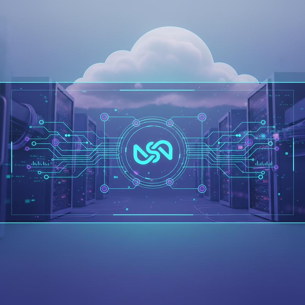 Ilustração técnica representando tecnologia relacionado a N8N: Domine a Automação Workflow do Zero