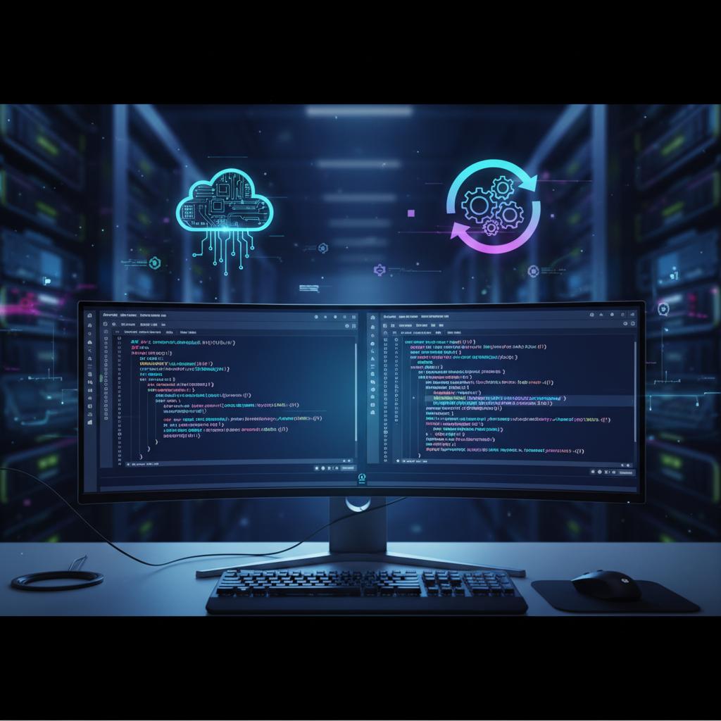 Ilustração técnica representando tecnologia relacionado a Dominando a Programação: Guia Prático de Python e 