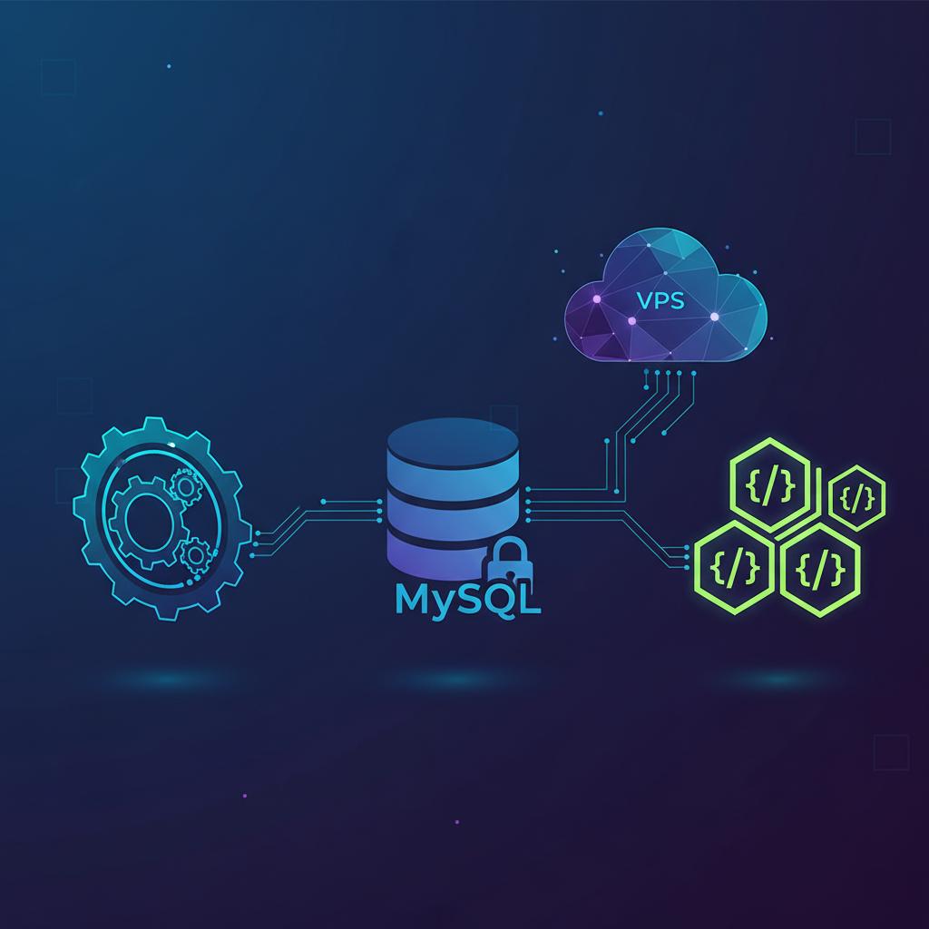 Ilustração técnica representando tecnologia relacionado a PostgreSQL vs MySQL vs MongoDB: Qual Banco de Dado