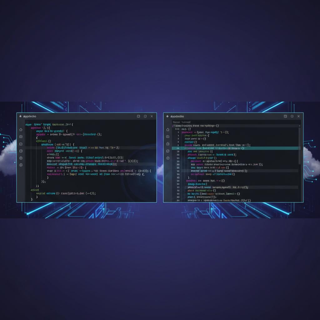 Ilustração técnica representando tecnologia relacionado a Domine a Programação: Dicas Práticas de Python e J