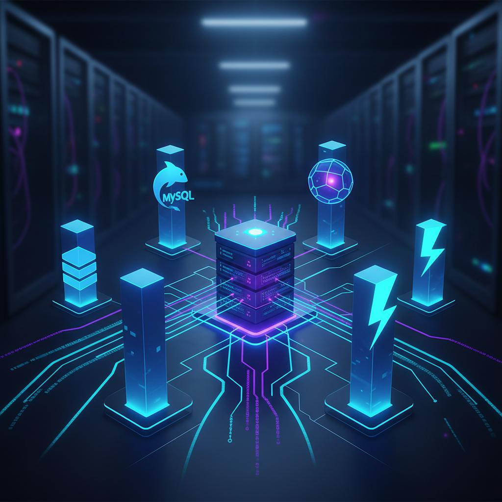 Ilustração técnica representando tecnologia relacionado a Guia Completo: Escolhendo o Banco de Dados Certo incluindo Postg...