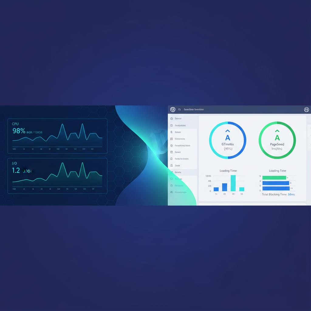 Ilustração técnica representando tecnologia relacionado a WordPress: Guia Definitivo para Sites Otimizados e incluindo VPS