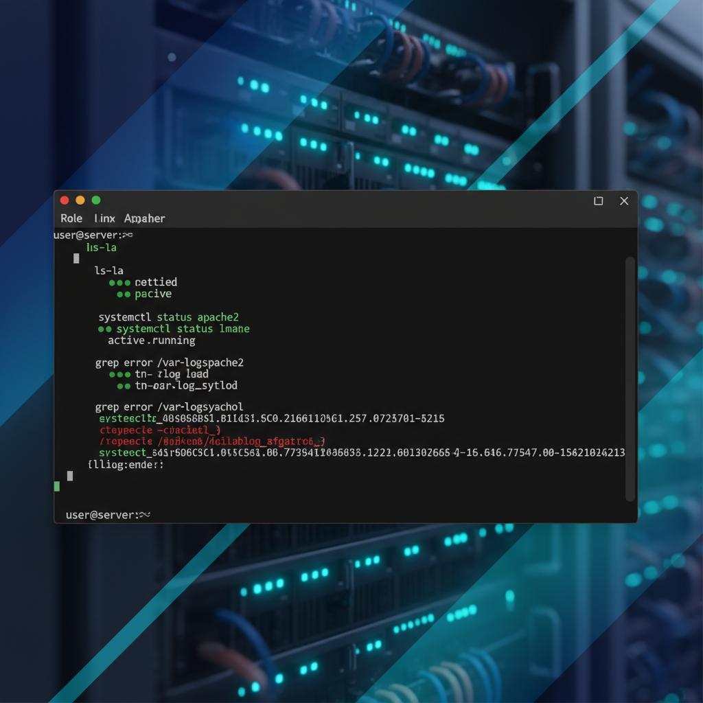 Ilustração técnica representando tecnologia relacionado a Linux: O Guia Essencial para Servidores e CLI incluindo Ubuntu