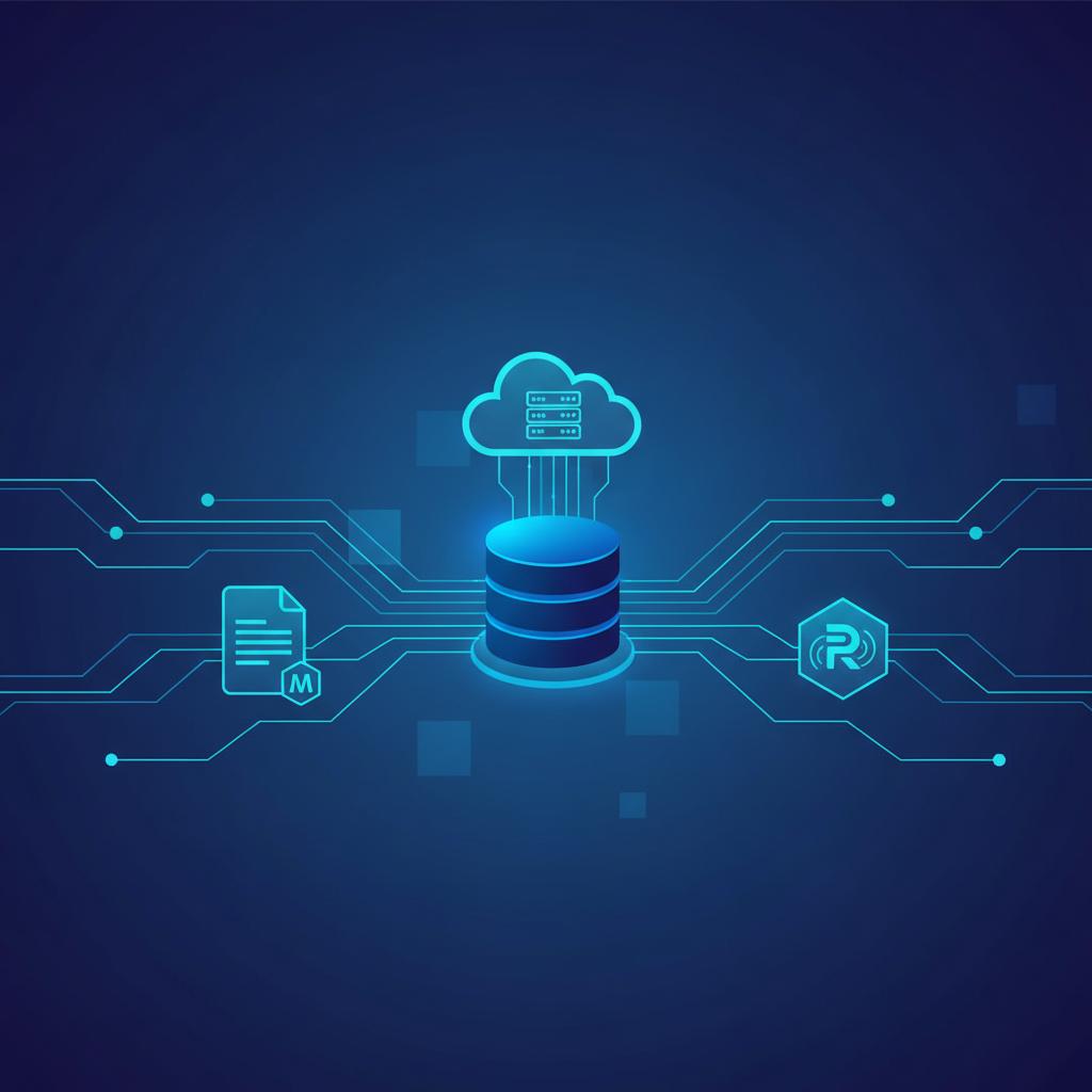 Ilustração técnica representando tecnologia relacionado a Guia Definitivo: Bancos de Dados para Infraestrutu incluindo Pos...