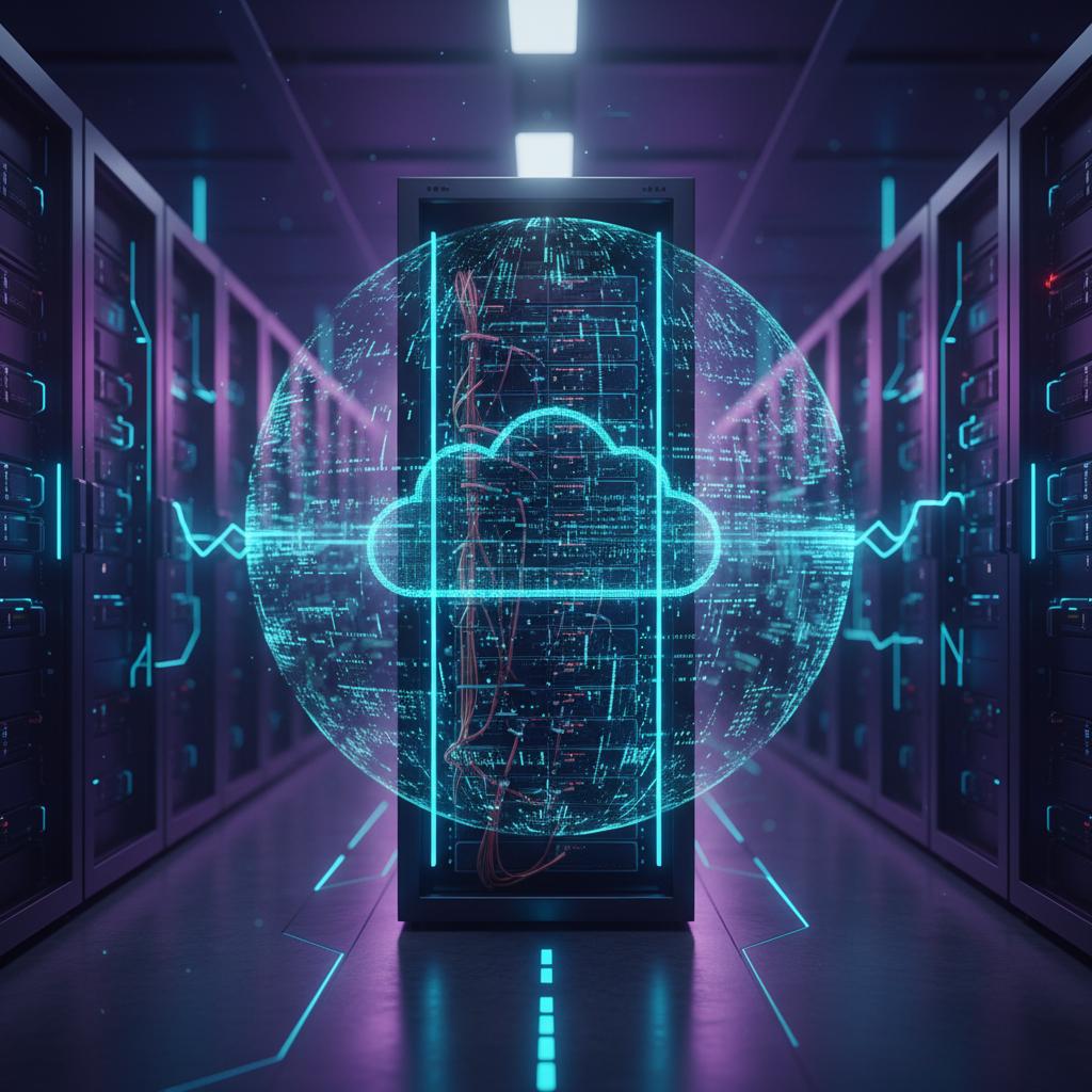 Ilustração técnica representando tecnologia relacionado a VPS: Guia Completo para Hospedagem em Servidor Vir