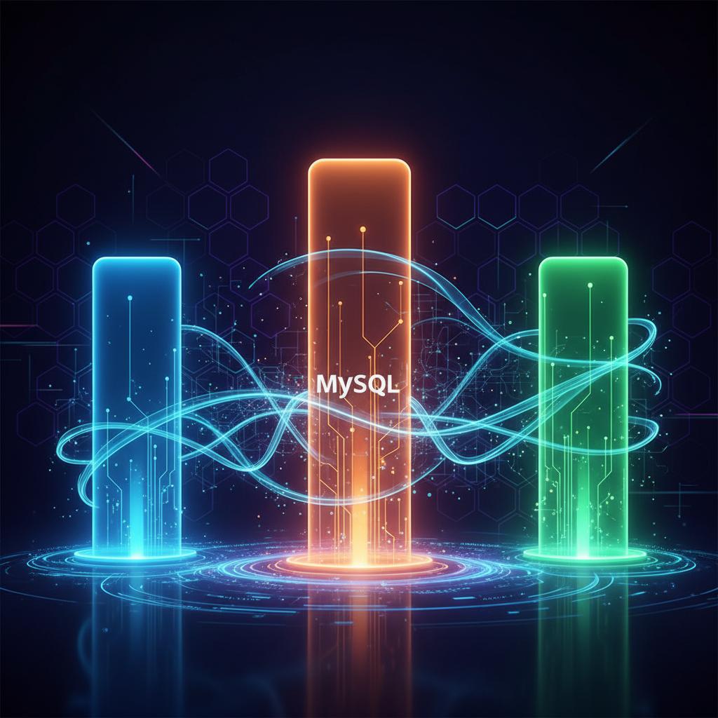 Ilustração técnica representando tecnologia relacionado a Guia Definitivo: PostgreSQL, MySQL, MongoDB e o Fu