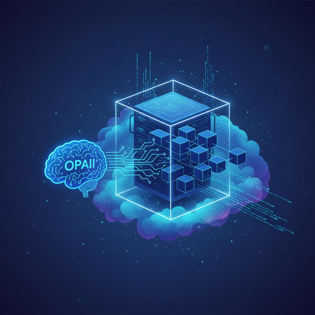 Ilustração técnica representando tecnologia relacionado a Dominando LLMs: Da OpenAI ao LangChain para Automa
