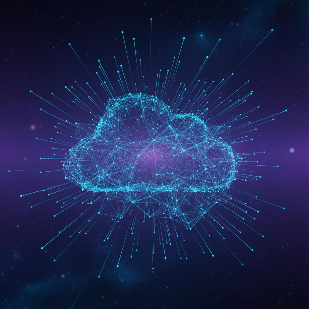 Ilustração técnica representando tecnologia relacionado a Vector Databases: Otimizando Busca e IA com Embedd incluindo RAG