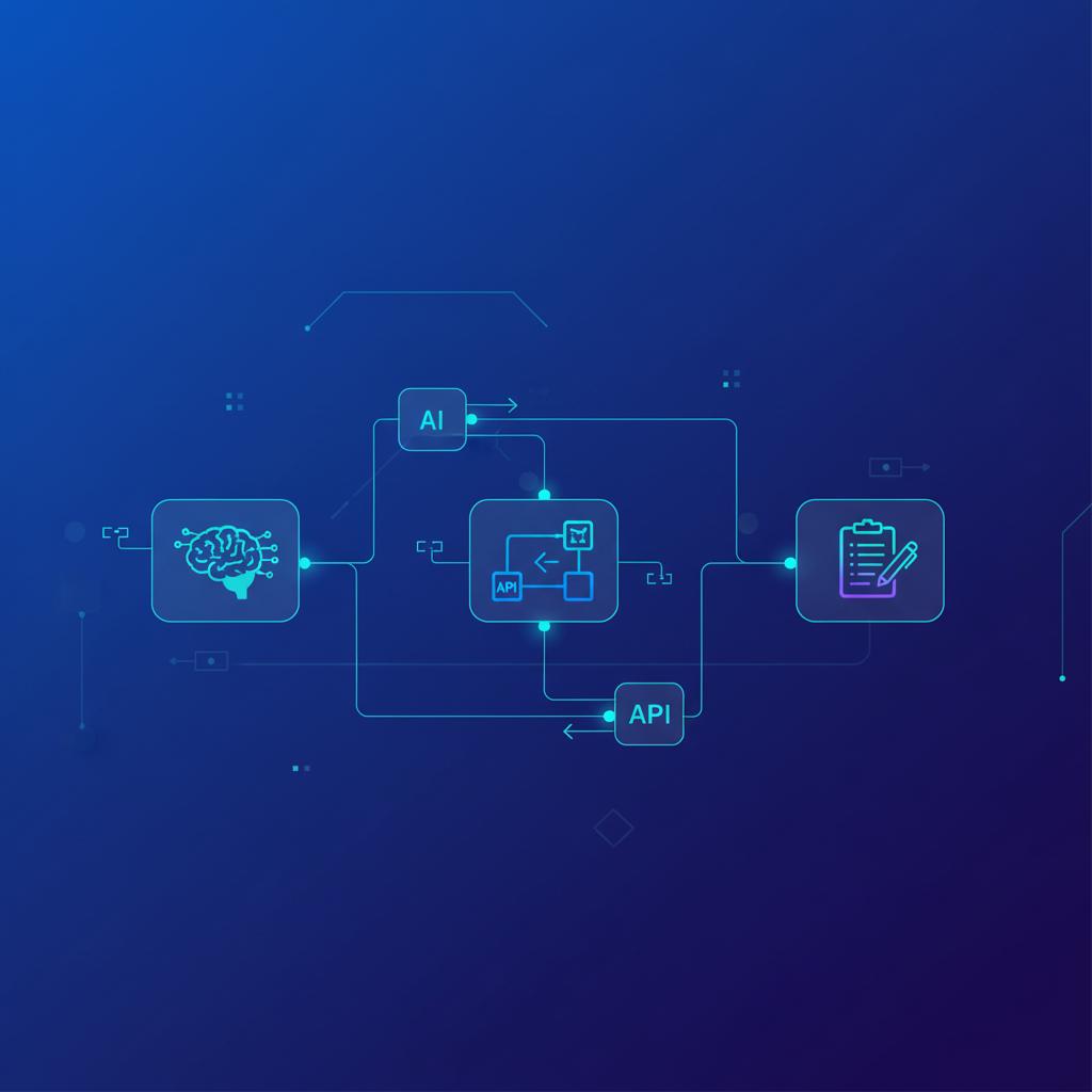 Ilustração técnica representando tecnologia relacionado a Typebot: Guia Completo para Automação Conversacion incluindo Cha...