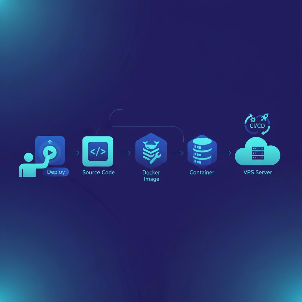 Ilustração técnica representando tecnologia relacionado a Docker: O Guia Completo para Containers e DevOps