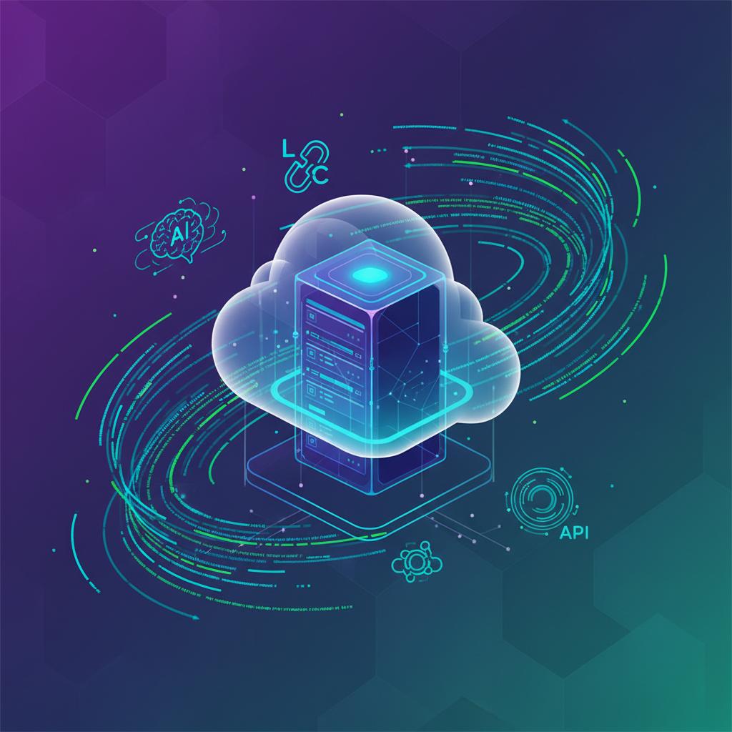 Ilustração técnica representando tecnologia relacionado a Dominando LLMs: Guia Prático de Implementação em I incluindo OpenAI