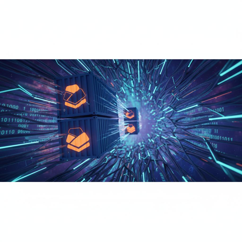 Ilustração técnica representando tecnologia relacionado a Docker: O Guia Definitivo para Containers e DevOps