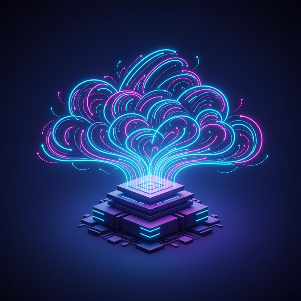 Ilustração técnica representando tecnologia relacionado a O que é VPS? Guia Definitivo de Servidores Virtuai incluindo Clo...